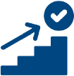 Icon showing growth