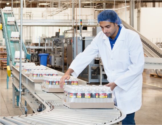 man working in manufacturing business